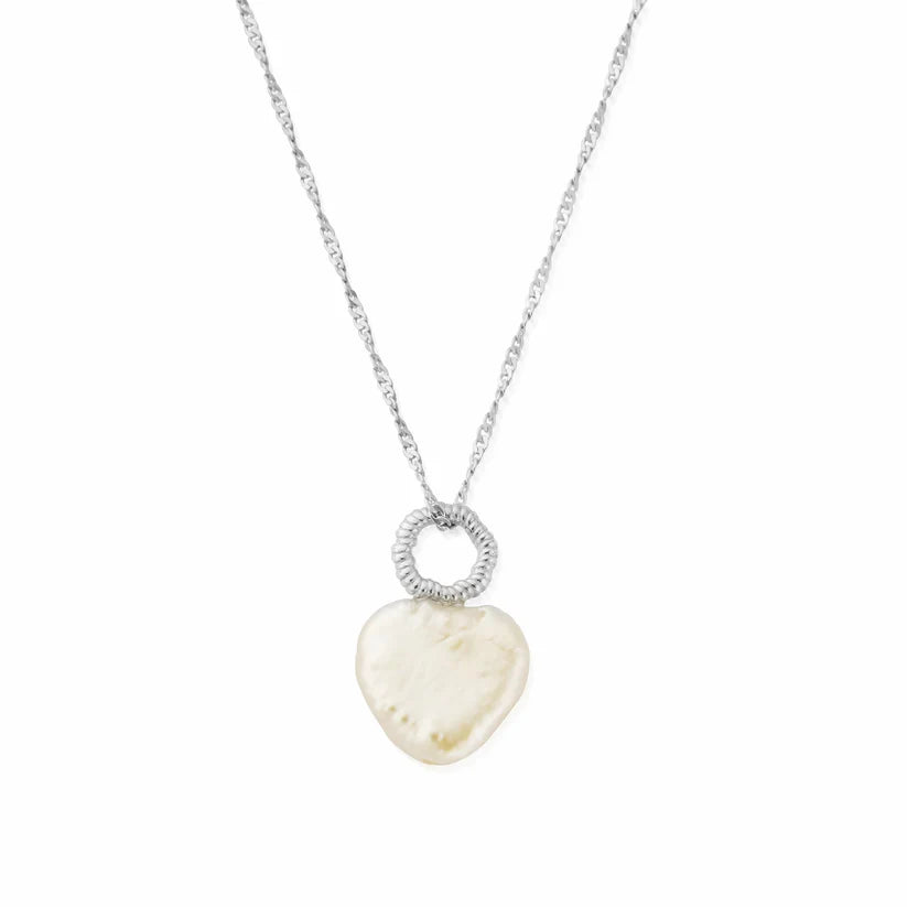 Twisted Rope Chain Lucky Pearl Necklace
