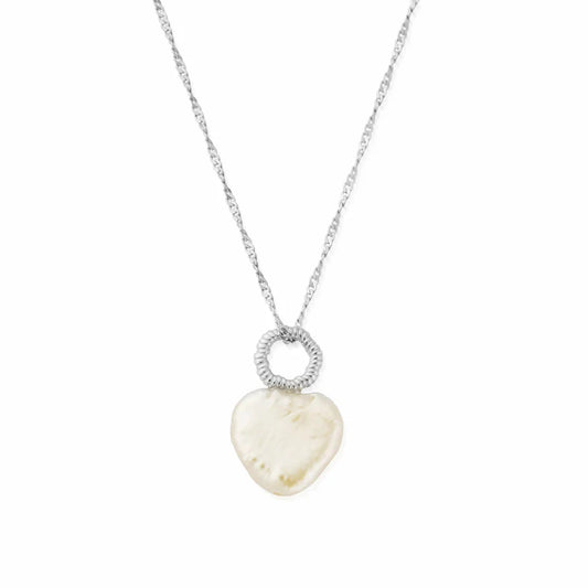 Twisted Rope Chain Lucky Pearl Necklace
