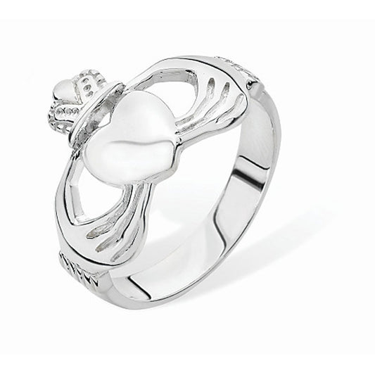 Men's Sterling Silver Claddagh Ring
