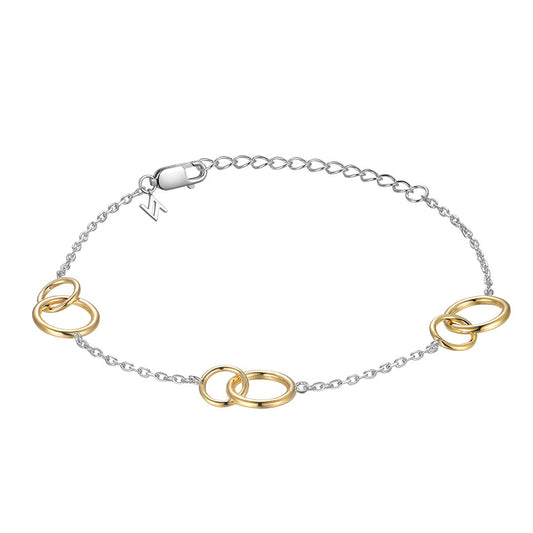 Duo Tone Vivid Chains Bracelet