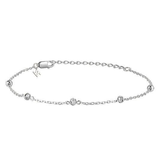 Silver Modern Aztec Bracelet