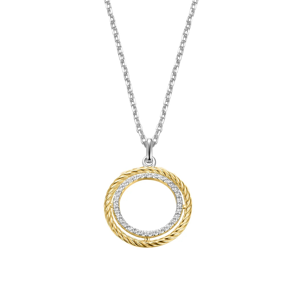 Duo Tone Glam Rebel Necklace