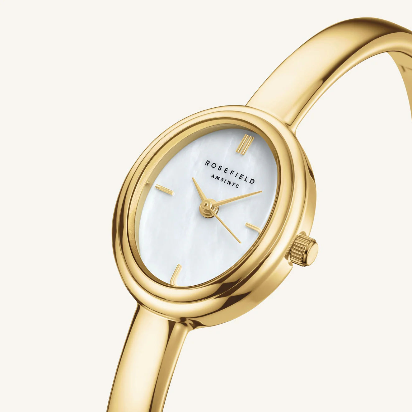 Rosefield Gold Bangle Watch