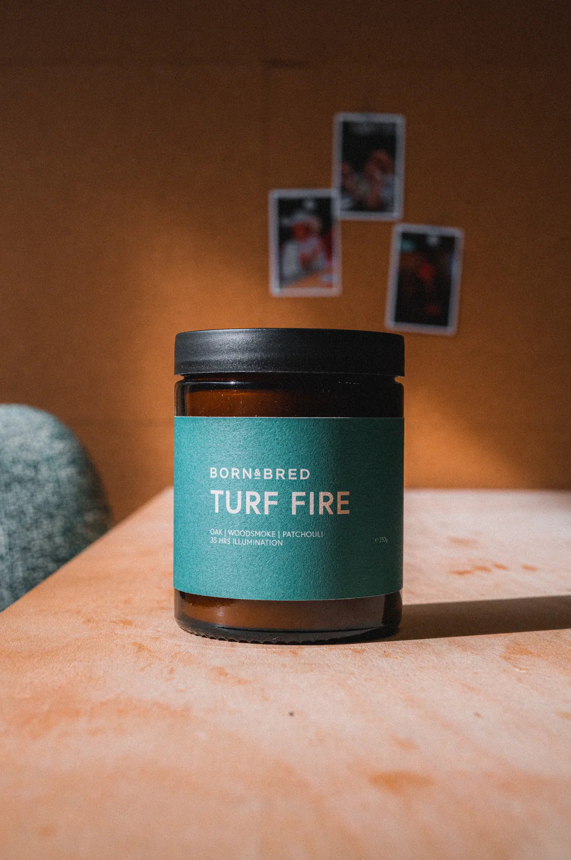 Turf Fire Candle