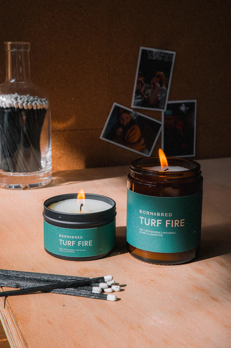 Turf Fire Candle