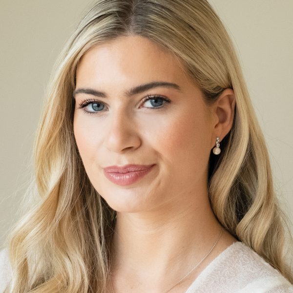 St. Louis Crystal Pearl Drop Earrings