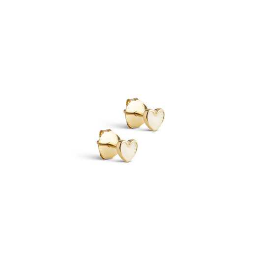 Gold Amore Studs - Daisy
