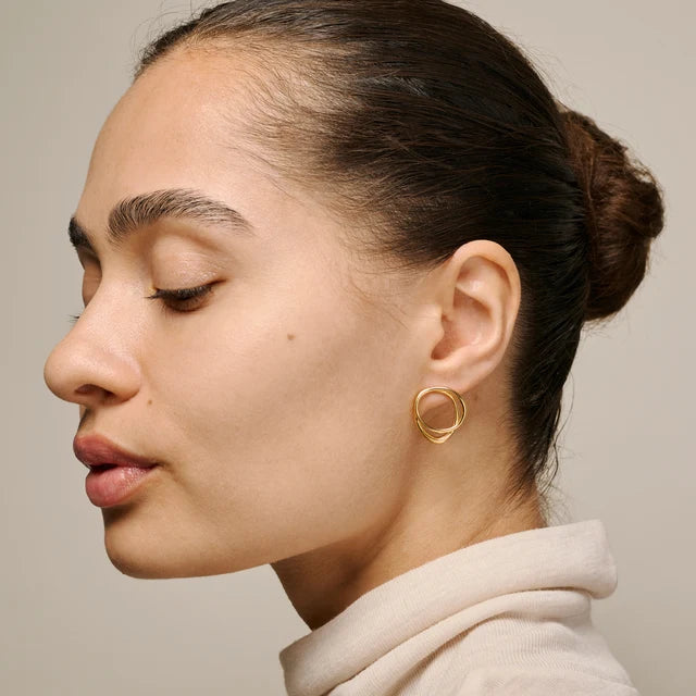 Gold Bellu Studs