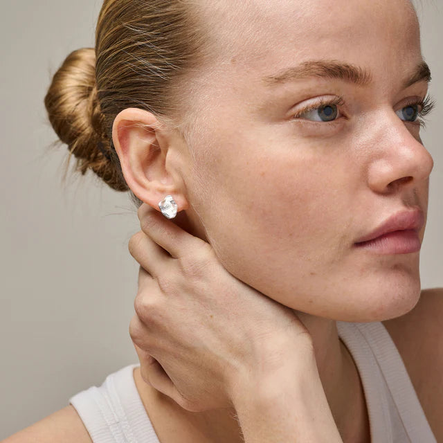 Silver Maia Studs Small