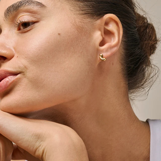Gold Nari Studs