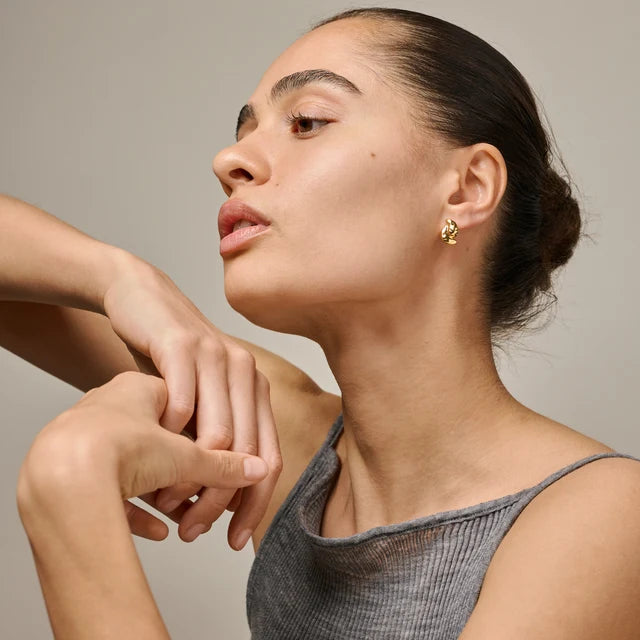 Gold Tova Studs