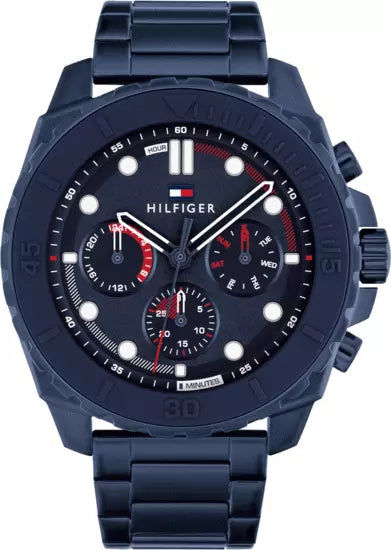 TOMMY HILFIGER MORGAN Men's watch with multifunction date