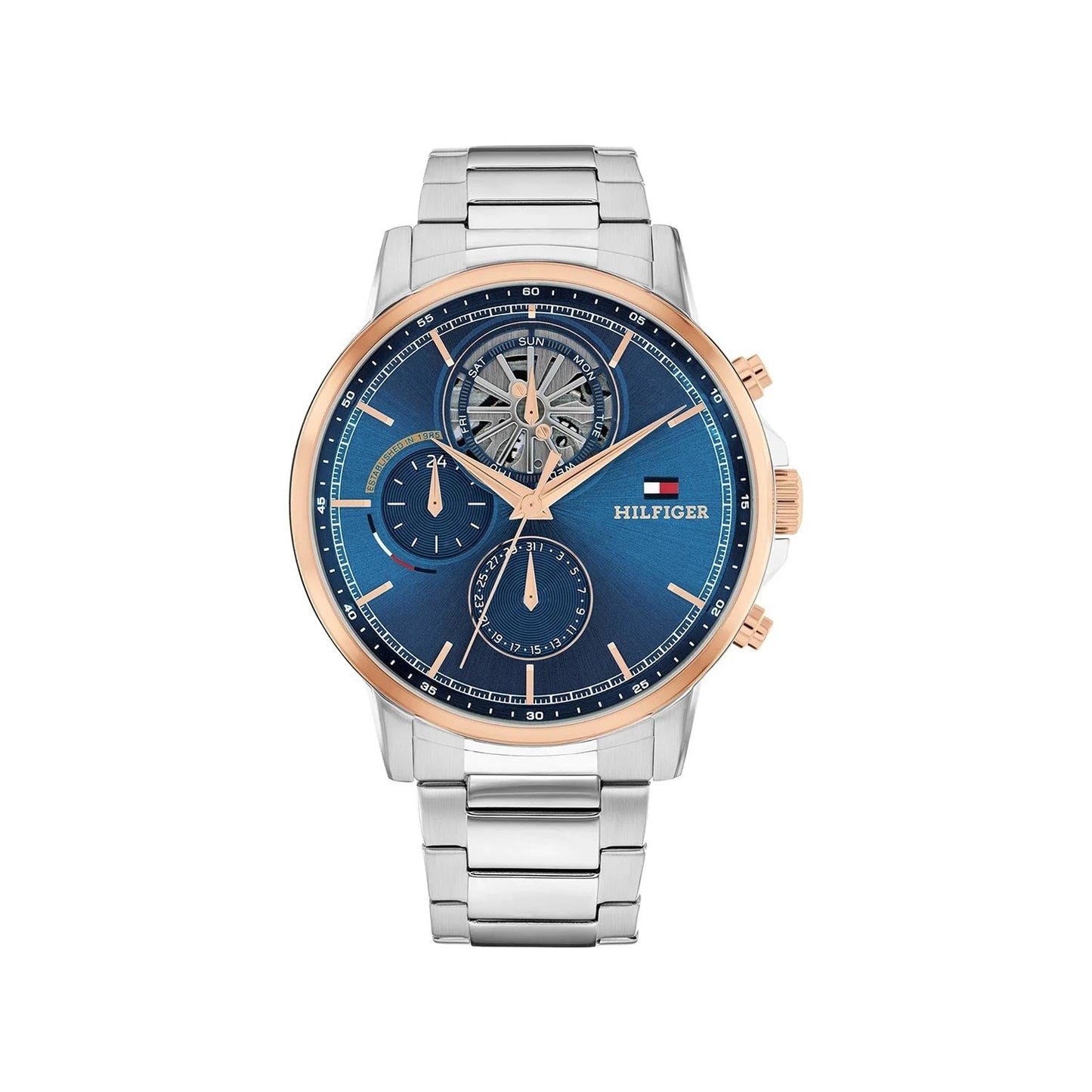 Tommy Hilfiger Men’s Stewart Blue Dial Watch