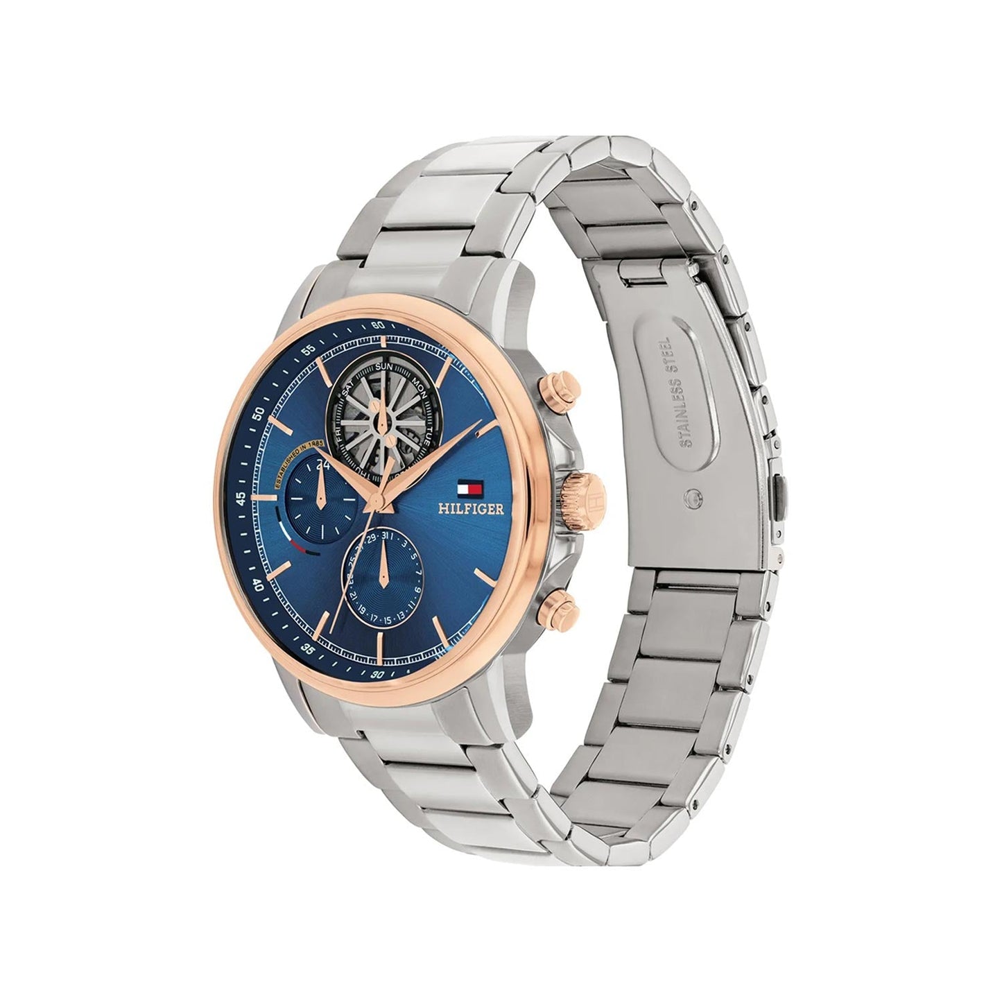 Tommy Hilfiger Men’s Stewart Blue Dial Watch