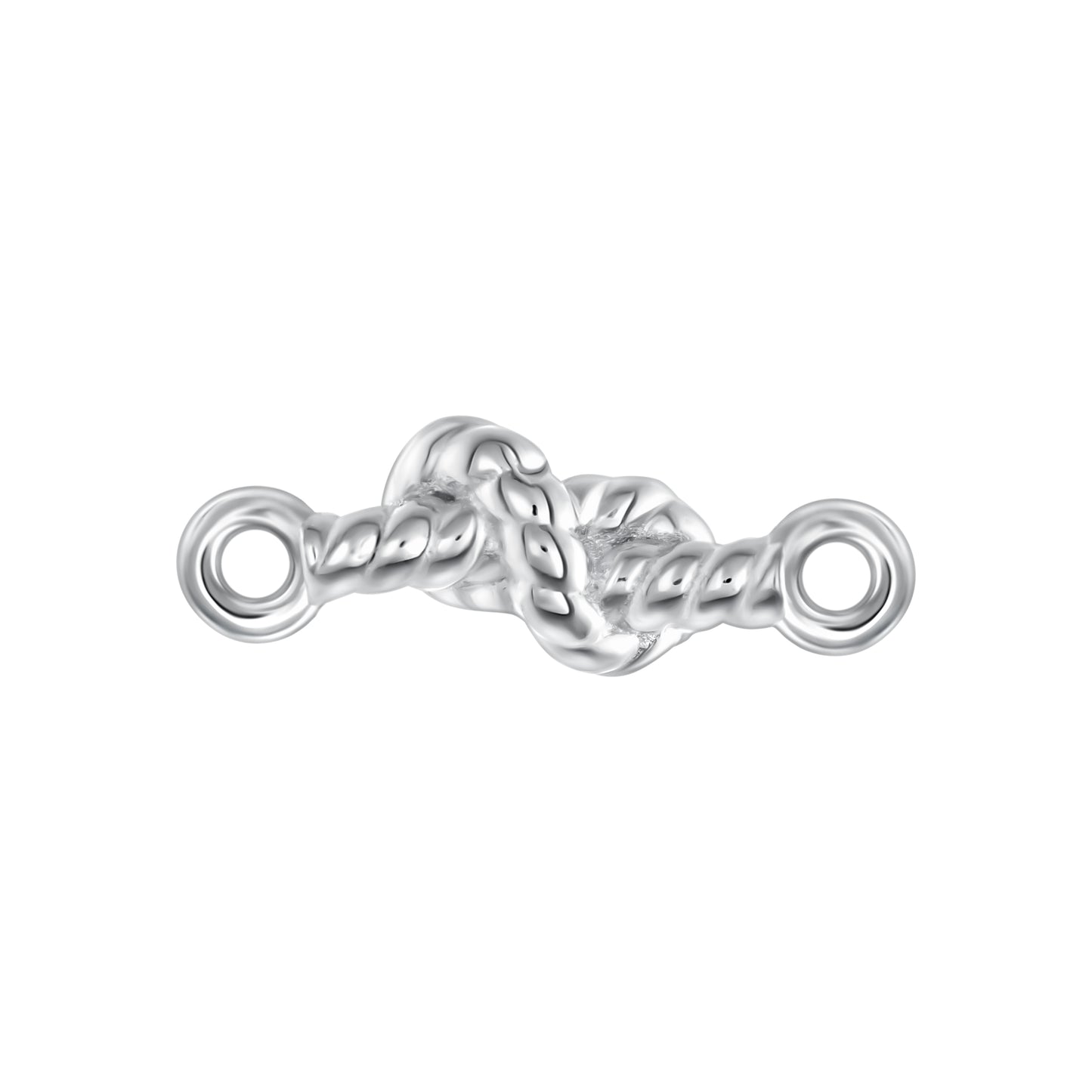 Silver Tied Together Connector