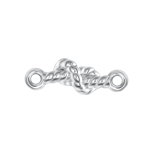 Silver Tied Together Connector