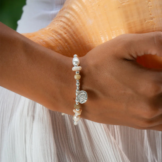 Golden Sands Bracelet - Silver