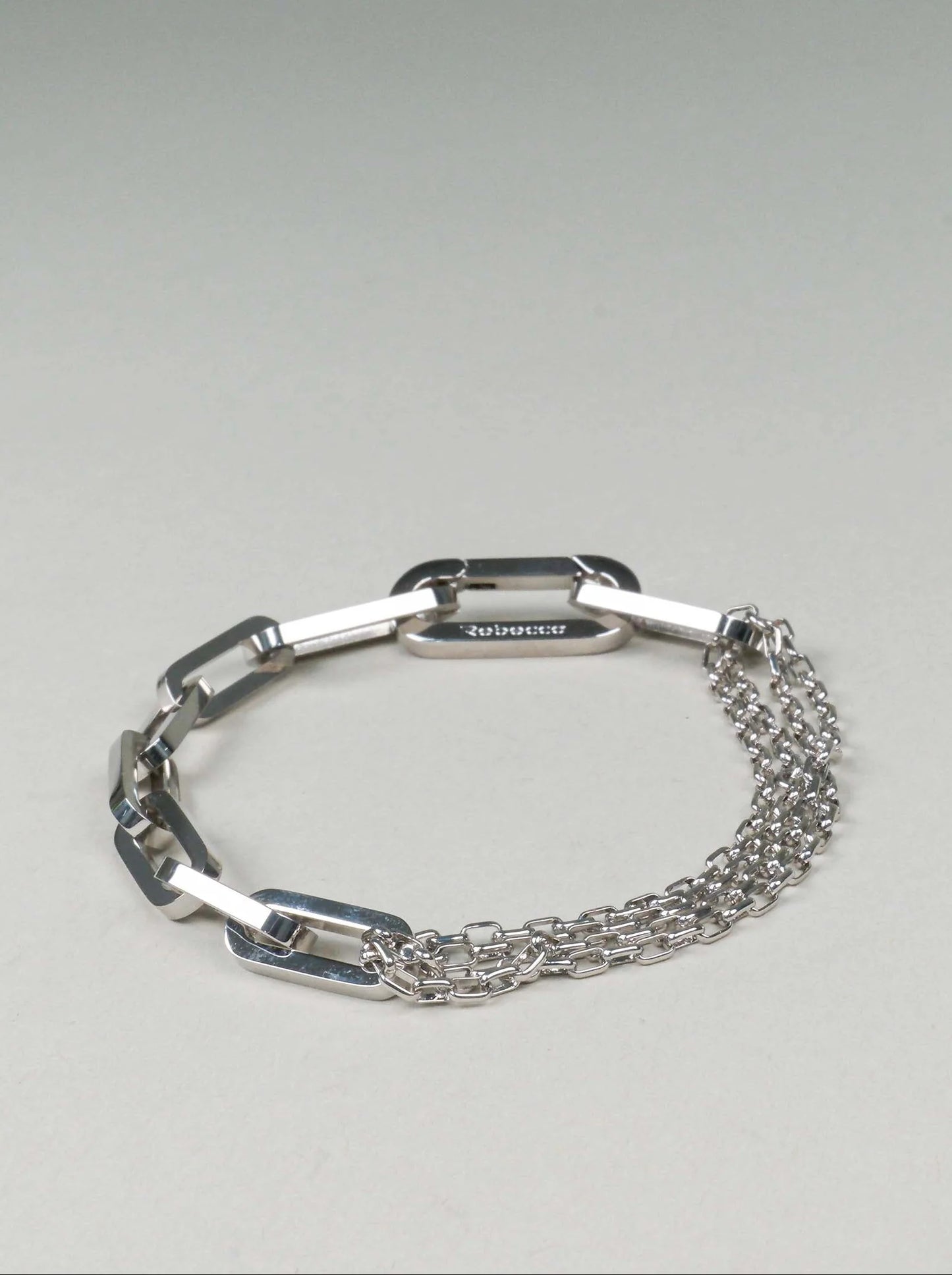 Silver Tone Cult mix bracelet