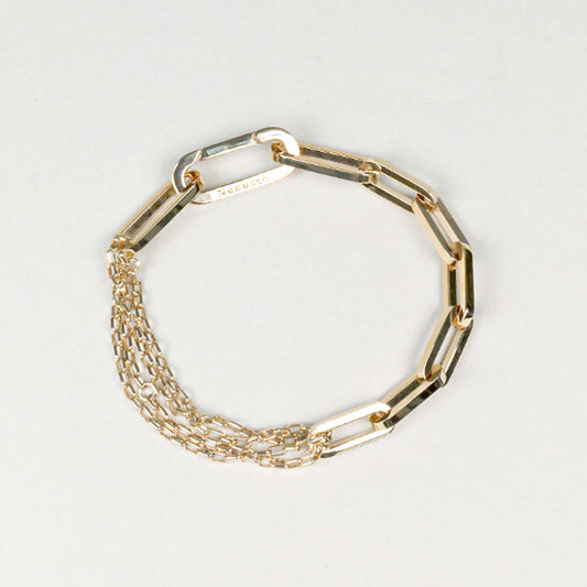 Gold Tone Cult mix bracelet