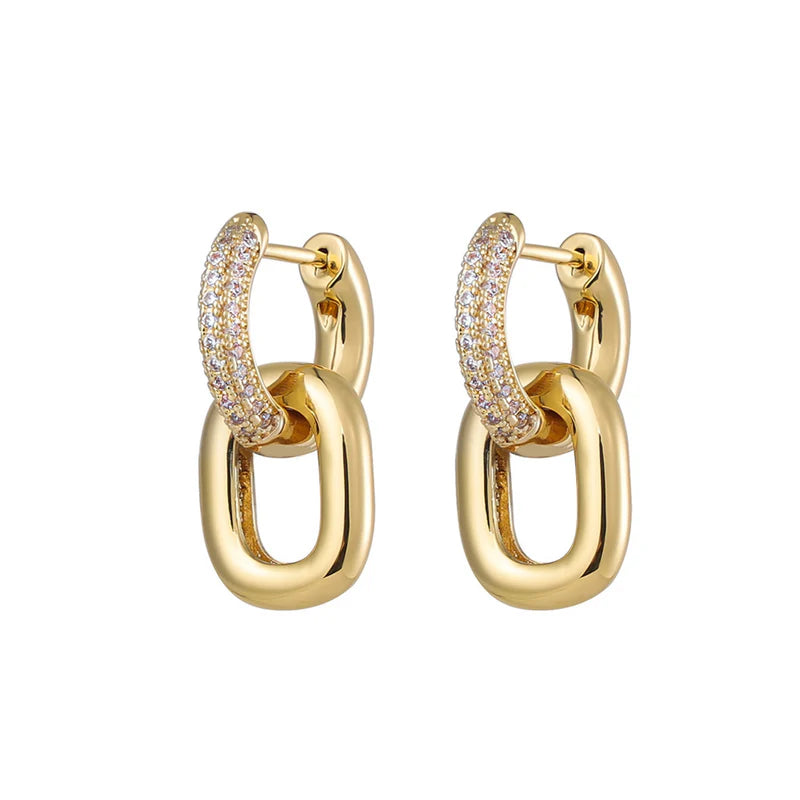 Hailey Hoop Earrings