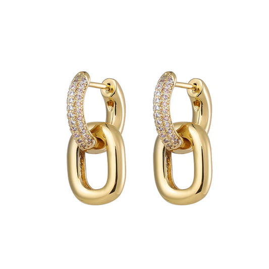Hailey Hoop Earrings