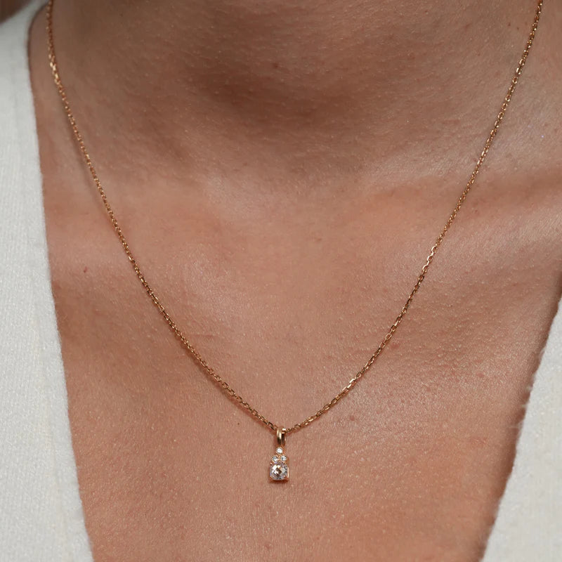 Burren Darla Cz Pendant Necklace