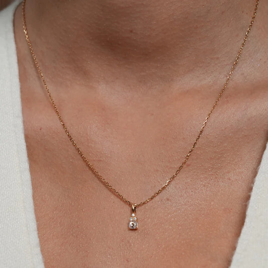 Burren Darla Cz Pendant Necklace