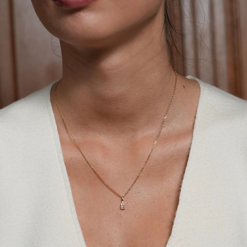 Burren Darla Cz Pendant Necklace