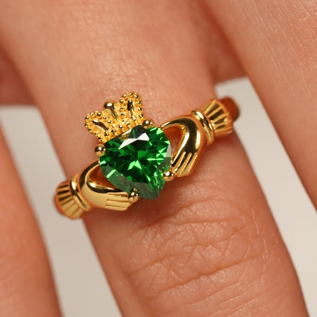 Wild Heart Claddagh Ring