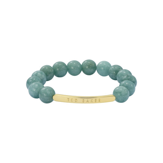 TED BAKER BEADIE: Baker Bead Adjustable Bracelet Gold Tone