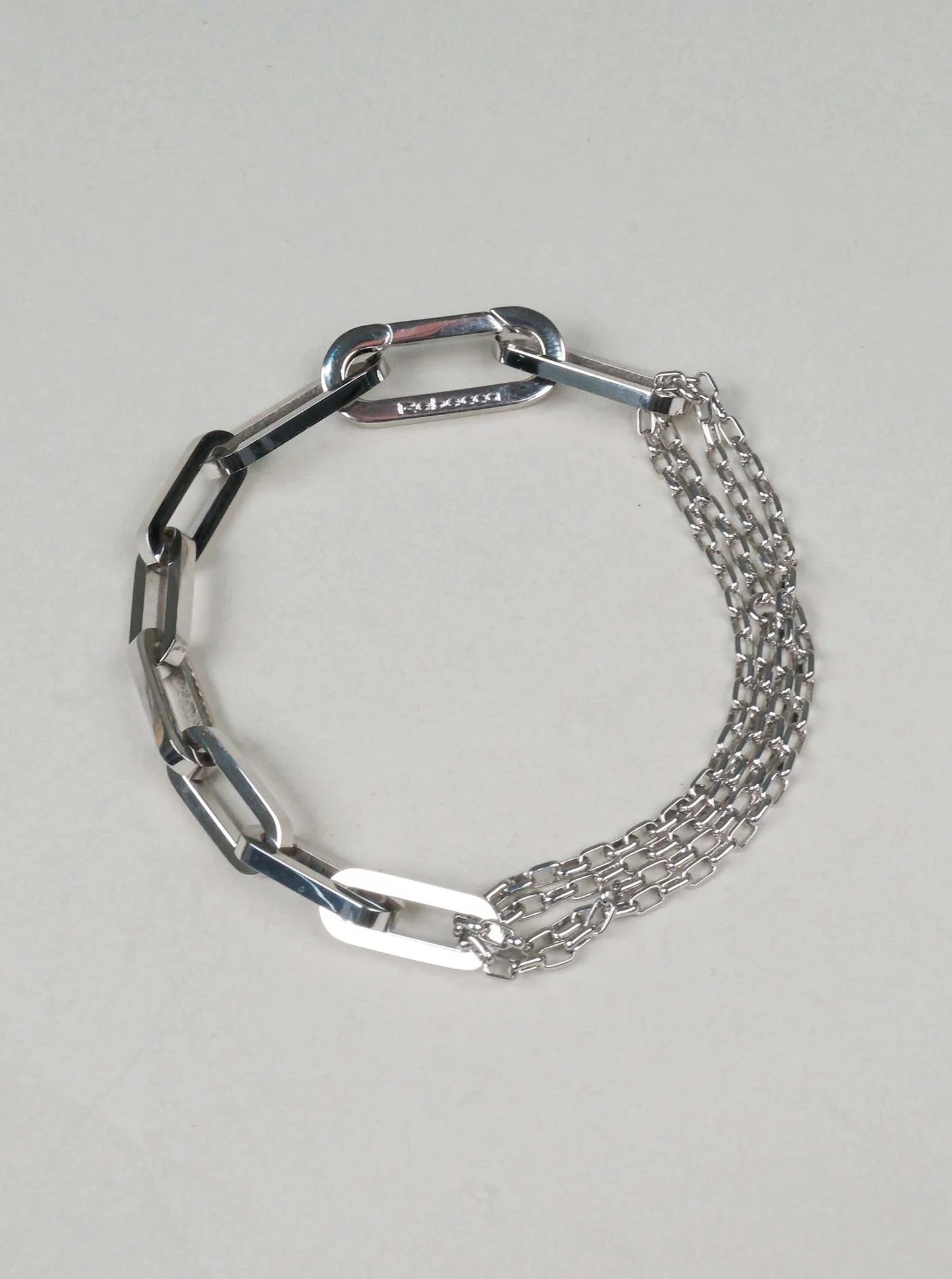 Silver Tone Cult mix bracelet