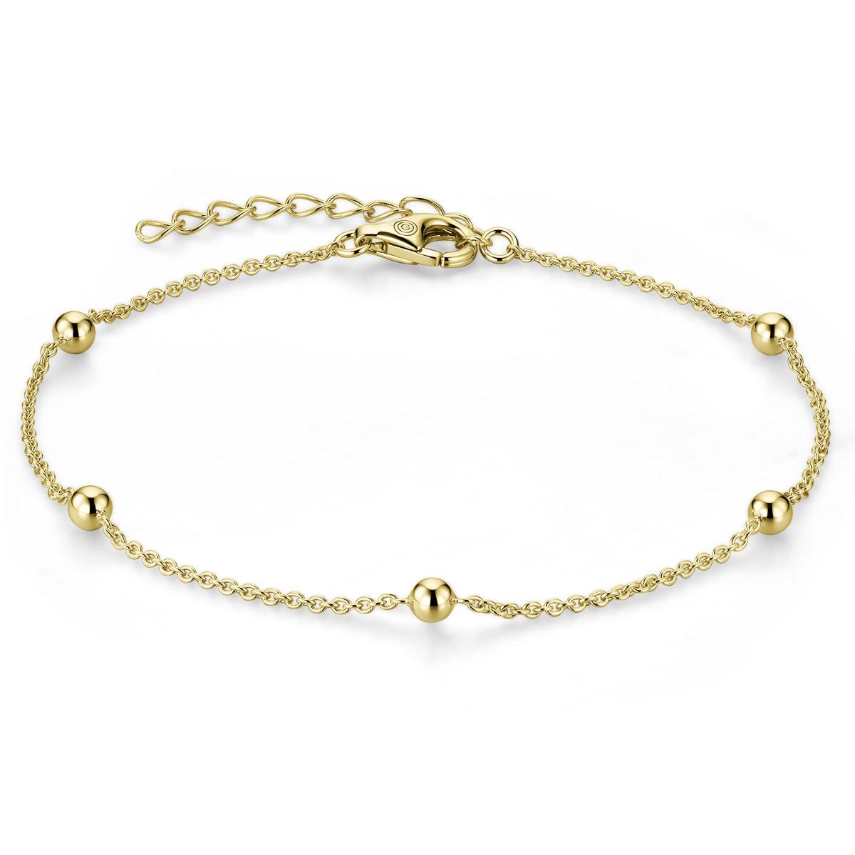 Gisser Gold Bead Bracelet