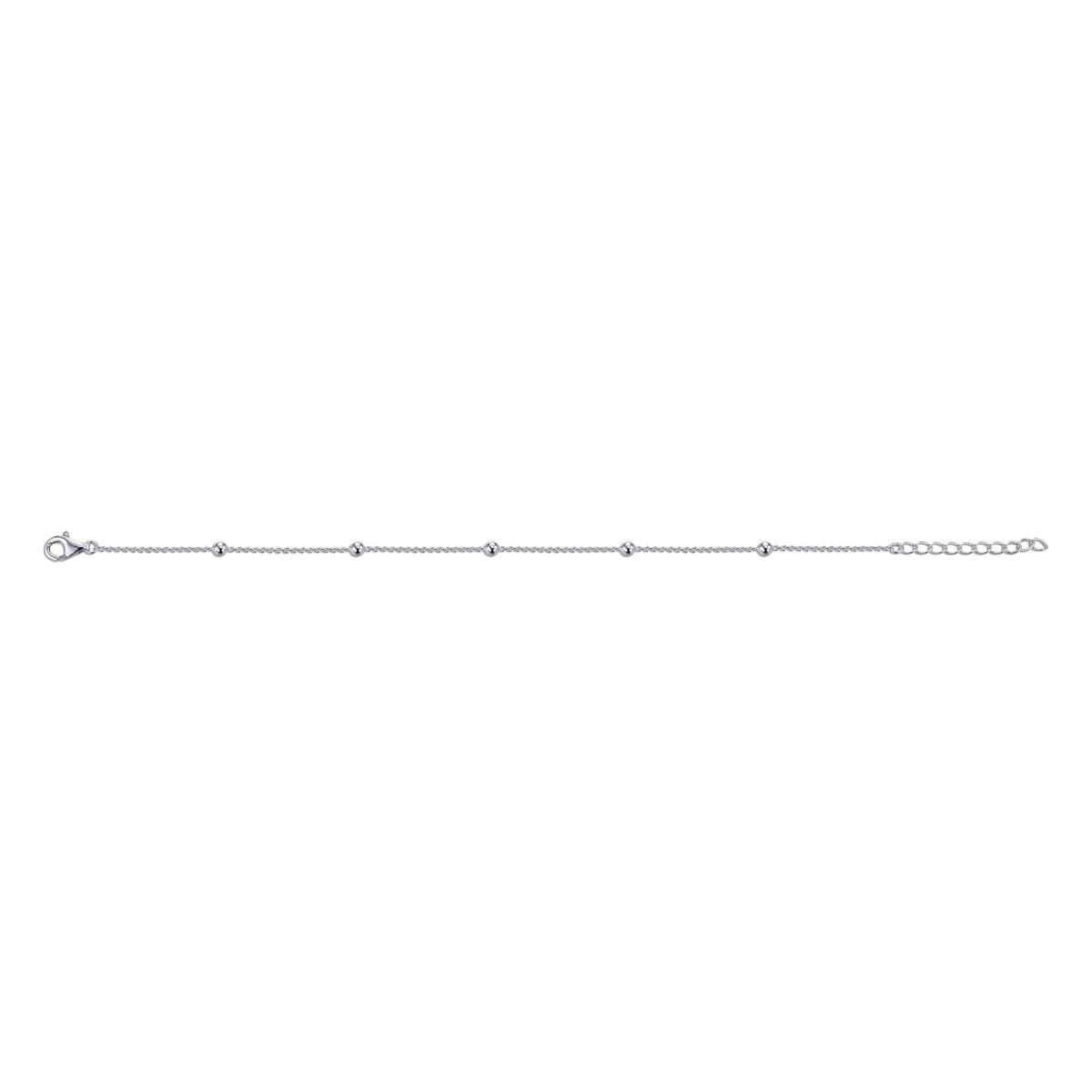 Silver Bead Bracelet