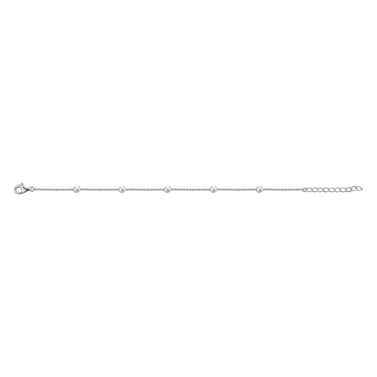Gisser Silver & Pearl Bracelet