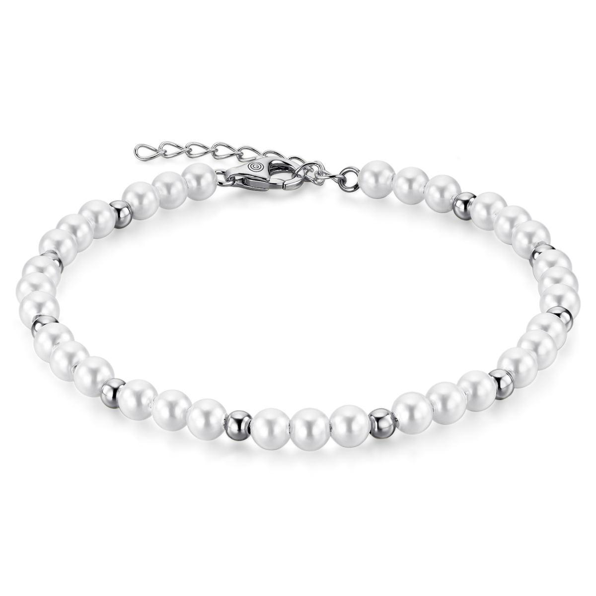 Gisser Silver & Pearl Bracelet