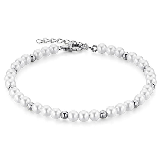 Gisser Silver & Pearl Bracelet