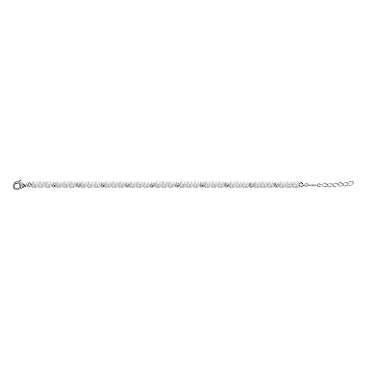 Gisser Silver & Pearl Bracelet