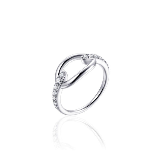 Gisser Silver Oval Ring