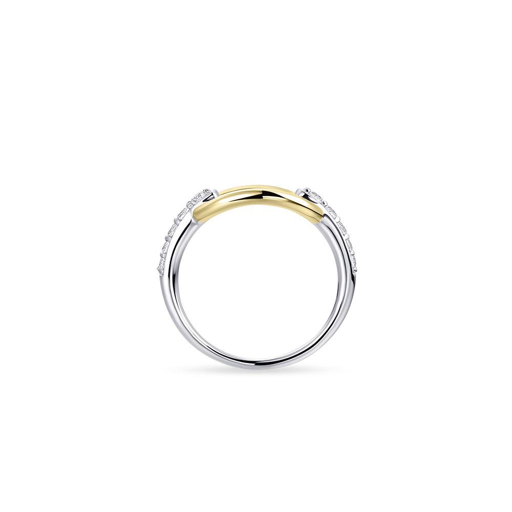 Gisser Duo Tone Ring