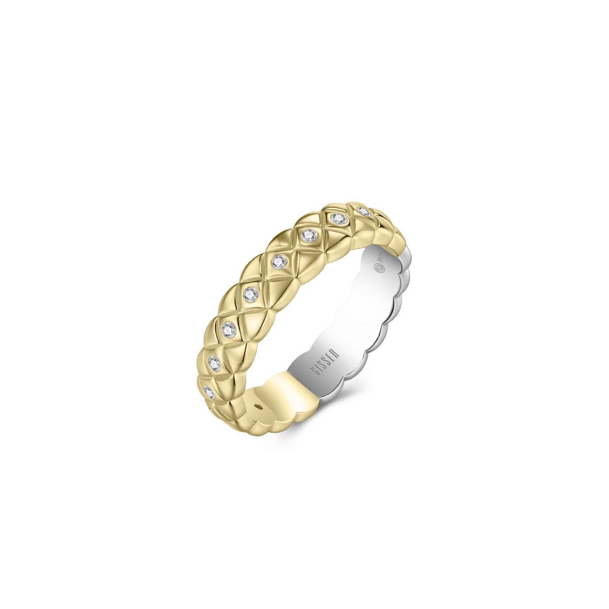 Gisser Golden Weave Ring