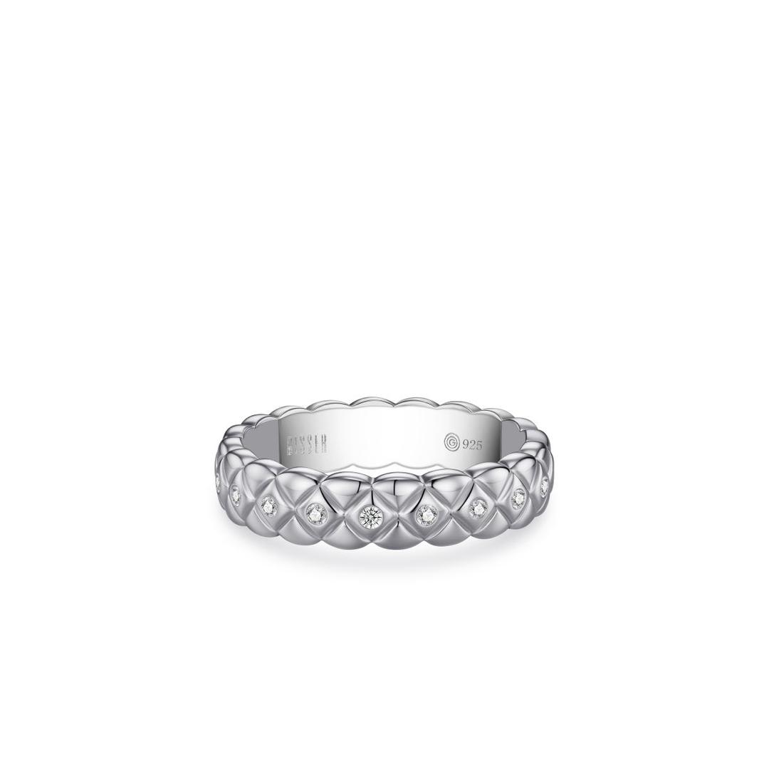 Gisser Silver Weave Ring