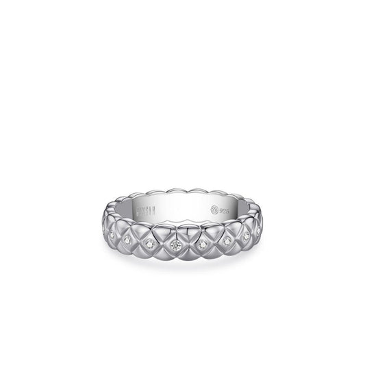 Gisser Silver Weave Ring