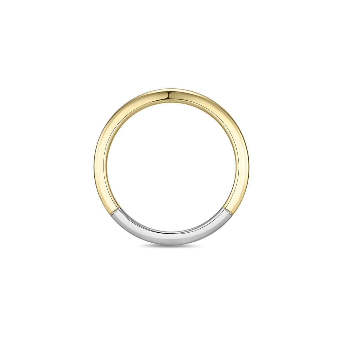 Golden Polished Band Ring