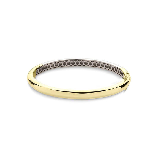 Gisser Duo Tone Polished Bangle