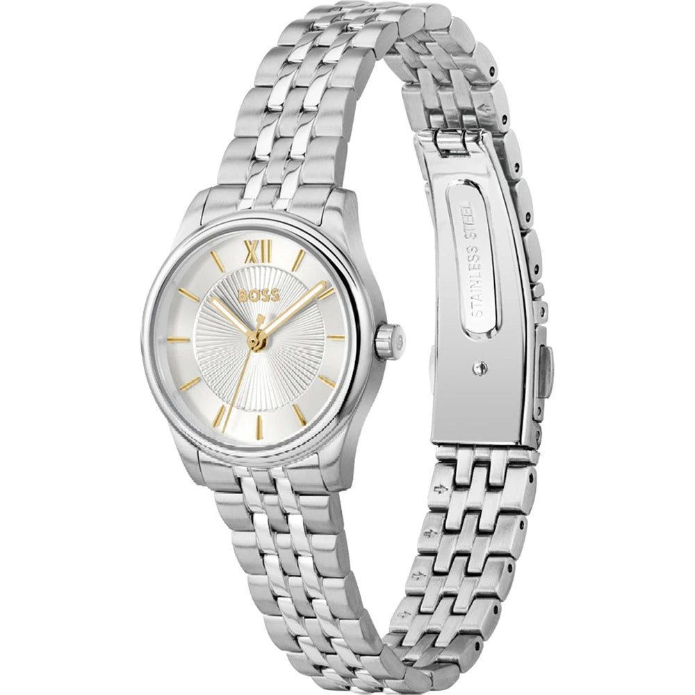 Hugo Boss Graceful Mina Silver Ladies Quartz Watch