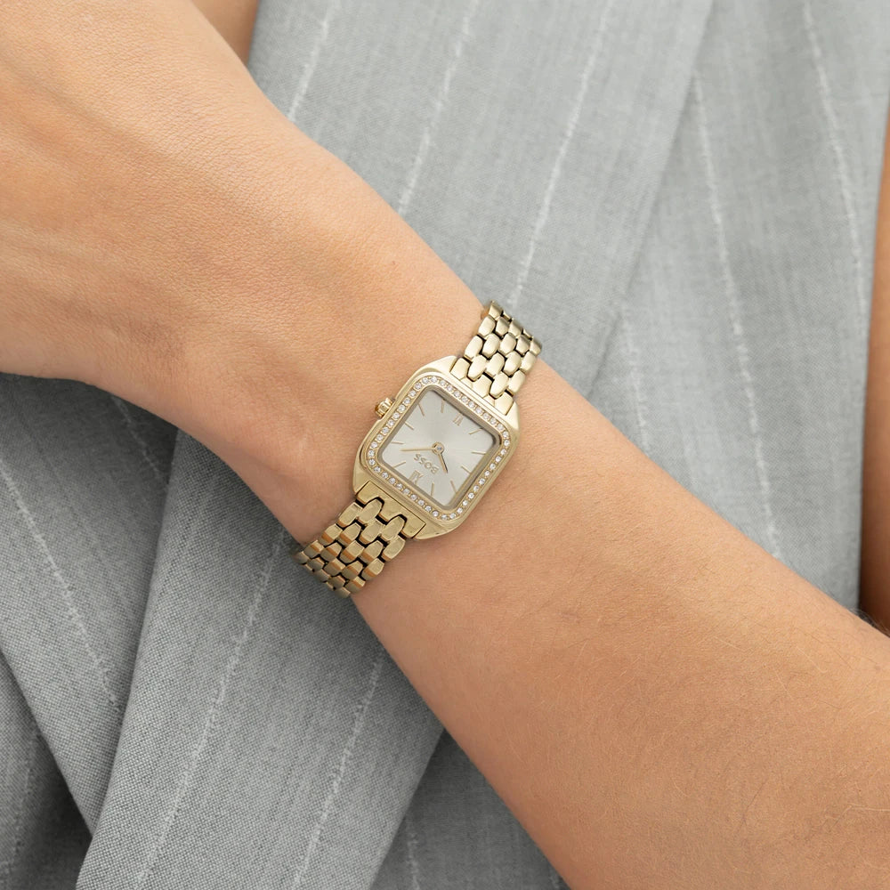 Hugo Boss Mae Gold Ladies Quartz Watch