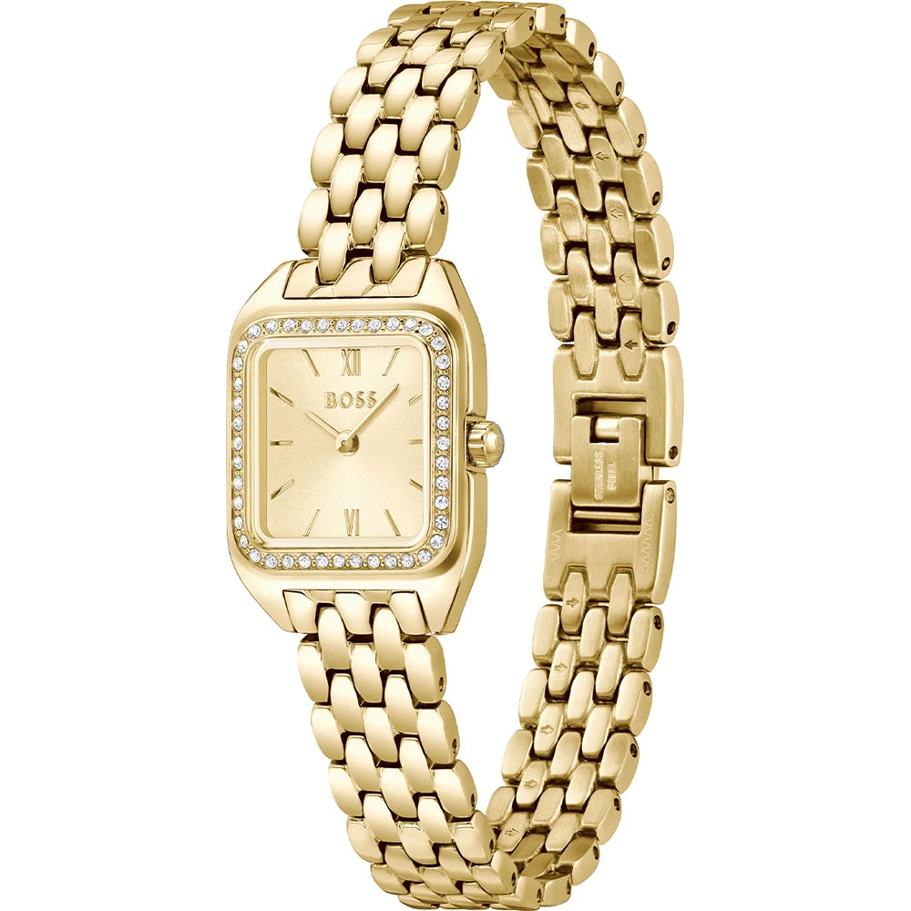Hugo Boss Mae Gold Ladies Quartz Watch