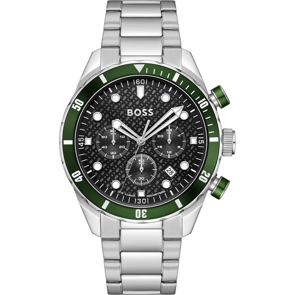 Hugo Boss Chronomatic Steel Gents Chronograph with Date