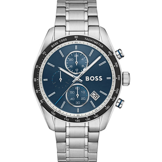 Hugo Boss Grand Prix Vitesse Steel Gents Chronograph with Tachymeter