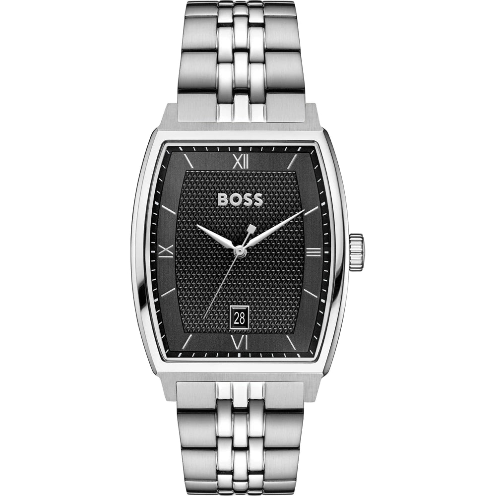 Hugo Boss Principle Ark Tonneau gents dress watch with date
